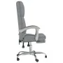 Silla de oficina reclinable con masaje de tela gris claro by , Office chairs - Ref: Foro24-349685, Price: 134,75 €, Discount: %