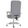 Silla de oficina reclinable con masaje de tela gris claro by , Office chairs - Ref: Foro24-349685, Price: 134,75 €, Discount: %