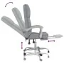 Silla de oficina reclinable con masaje de tela gris claro by , Office chairs - Ref: Foro24-349685, Price: 134,75 €, Discount: %