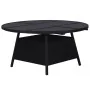 Set comedor de jardín 9 piezas y cojines ratán sintético negro von , Gartensets - Ref: Foro24-43924, Preis: 804,92 €, Rabatt: %