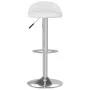 Taburetes de cocina 2 unidades cuero sintético blanco by , Kitchen stools - Ref: Foro24-333555, Price: 111,71 €, Discount: %