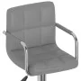 Taburetes de cocina 2 unidades cuero sintético gris by , Kitchen stools - Ref: Foro24-334598, Price: 145,71 €, Discount: %