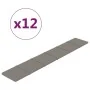 Paneles de pared 12 uds terciopelo gris claro 90x15 cm 1,62 m² von , Wandverkleidung - Ref: Foro24-344105, Preis: 52,70 €, Ra...