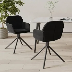 Sillas de comedor giratorias 2 uds terciopelo negro von , Essstühle - Ref: Foro24-344746, Preis: 157,07 €, Rabatt: %