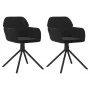 Sillas de comedor giratorias 2 uds terciopelo negro von , Essstühle - Ref: Foro24-344746, Preis: 157,07 €, Rabatt: %