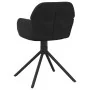 Sillas de comedor giratorias 2 uds terciopelo negro von , Essstühle - Ref: Foro24-344746, Preis: 157,07 €, Rabatt: %