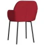 Sillas de comedor 2 unidades terciopelo rojo tinto von , Essstühle - Ref: Foro24-344706, Preis: 106,06 €, Rabatt: %