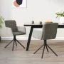 Sillas de comedor giratorias 2 uds de terciopelo gris claro von , Essstühle - Ref: Foro24-344790, Preis: 168,38 €, Rabatt: %