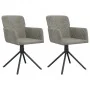 Sillas de comedor giratorias 2 uds de terciopelo gris claro von , Essstühle - Ref: Foro24-344790, Preis: 168,38 €, Rabatt: %