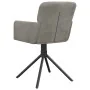 Sillas de comedor giratorias 2 uds de terciopelo gris claro von , Essstühle - Ref: Foro24-344790, Preis: 168,38 €, Rabatt: %