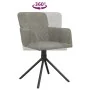 Sillas de comedor giratorias 2 uds de terciopelo gris claro von , Essstühle - Ref: Foro24-344790, Preis: 168,38 €, Rabatt: %