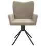 Sillas de comedor giratorias 2 uds de terciopelo gris claro de , Sillas de comedor - Ref: Foro24-344809, Precio: 157,46 €, De...