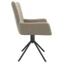 Sillas de comedor giratorias 2 uds de terciopelo gris claro de , Sillas de comedor - Ref: Foro24-344809, Precio: 157,46 €, De...