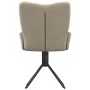 Sillas de comedor giratorias 2 uds de terciopelo gris claro de , Sillas de comedor - Ref: Foro24-344809, Precio: 157,46 €, De...