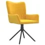 Sillas de comedor giratorias 2 uds terciopelo amarillo by , dining chairs - Ref: Foro24-344816, Price: 135,88 €, Discount: %