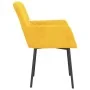 Sillas de comedor 2 unidades terciopelo amarillo by , dining chairs - Ref: Foro24-344786, Price: 117,29 €, Discount: %
