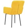 Sillas de comedor 2 unidades terciopelo amarillo by , dining chairs - Ref: Foro24-344786, Price: 117,29 €, Discount: %