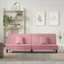 Sofá cama terciopelo rosa by , Sofas - Ref: Foro24-351910, Price: 227,66 €, Discount: %