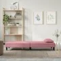 Sofá cama terciopelo rosa by , Sofas - Ref: Foro24-351910, Price: 227,66 €, Discount: %