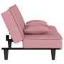 Sofá cama terciopelo rosa by , Sofas - Ref: Foro24-351910, Price: 227,66 €, Discount: %