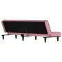 Sofá cama terciopelo rosa by , Sofas - Ref: Foro24-351910, Price: 227,66 €, Discount: %