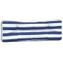 Cojines para sofá de palets 2 piezas tela a rayas azul y blanco by , Cushions for chairs and sofas - Ref: Foro24-360748, Pric...