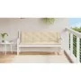 Cojín de banco de jardín tela Oxford beige 150x(50+50)x7 cm de , Cojines para sillas y sofás - Ref: Foro24-315019, Precio: 43...