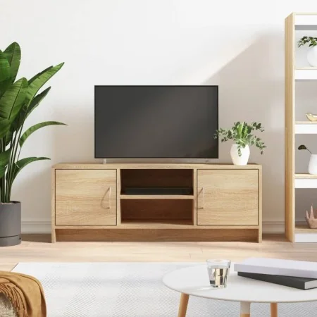 Mueble de TV madera de ingeniería roble Sonoma 102x30x37,5 cm de , Muebles TV - Ref: Foro24-823256, Precio: 58,81 €, Descuent...