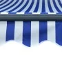Toldo manual retráctil con LED azul y blanco 450x300 cm von , Markisen - Ref: Foro24-3055230, Preis: 376,19 €, Rabatt: %