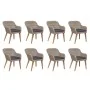 Set comedor de jardín 9 piezas y cojines ratán sintético de , Conjuntos de jardín - Ref: Foro24-3057815, Precio: 1,00 €, Desc...