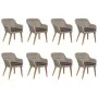 Juego de comedor para jardín 9 piezas ratán sintético marrón von , Gartensets - Ref: Foro24-3059486, Preis: 1,00 €, Rabatt: %