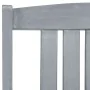 Sillas de jardín con cojines 4 uds madera maciza de acacia gris by , Garden chairs - Ref: Foro24-3061254, Price: 269,44 €, Di...