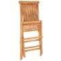 Set de bistró 3 pzas con cojines grises madera maciza de teca by , Garden sets - Ref: Foro24-3063226, Price: 204,08 €, Discou...