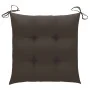 Set de comedor de jardín plegable 5 piezas con cojines bambú de , Conjuntos de jardín - Ref: Foro24-3063983, Precio: 267,64 €...