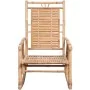 Silla mecedora con cojín bambú von , Gartenstühle - Ref: Foro24-3063917, Preis: 122,40 €, Rabatt: %