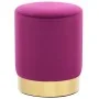 Taburete de terciopelo morado y dorado de , Taburetes y sillas plegables - Ref: Foro24-249837, Precio: 42,93 €, Descuento: %