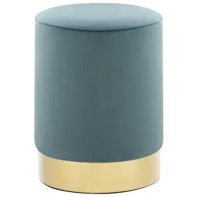 Taburete de terciopelo azul claro y dorado von , Klapphocker und Stühle - Ref: Foro24-249840, Preis: 41,22 €, Rabatt: %