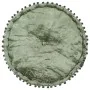 Puf redondo de terciopelo verde 40x20 cm de , Otomanas - Ref: Foro24-287567, Precio: 34,63 €, Descuento: %
