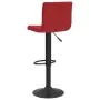 Taburetes de cocina 2 unidades terciopelo rojo tinto by , Kitchen stools - Ref: Foro24-333737, Price: 127,36 €, Discount: %