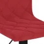 Taburetes de cocina 2 unidades terciopelo rojo tinto by , Kitchen stools - Ref: Foro24-333737, Price: 127,36 €, Discount: %