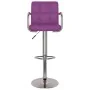 Taburetes de cocina 2 unidades cuero sintético morado de , Taburetes de cocina - Ref: Foro24-334601, Precio: 118,99 €, Descue...