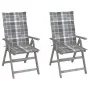 Sillas reclinables jardín y cojines 2 uds madera maciza acacia von , Gartenstühle - Ref: Foro24-3064712, Preis: 141,49 €, Rab...