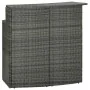 Juego muebles de bar para jardín 4 piezas y cojines gris de , Conjuntos de jardín - Ref: Foro24-3064877, Precio: 345,07 €, De...