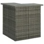Set de bar para jardín 4 piezas y cojines ratán sintético gris de , Conjuntos de jardín - Ref: Foro24-3064924, Precio: 402,22...