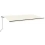 Toldo retráctil automático crema 600x350 cm by , Awnings - Ref: Foro24-3069247, Price: 712,56 €, Discount: %