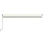Toldo retráctil automático crema 600x350 cm by , Awnings - Ref: Foro24-3069247, Price: 712,56 €, Discount: %