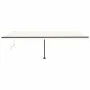 Toldo automático con LED sensor de viento crema 600x350 cm by , Awnings - Ref: Foro24-3069892, Price: 974,86 €, Discount: %