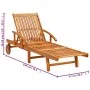 Tumbonas con cojines 2 unidades madera maciza de acacia de , Tumbonas - Ref: Foro24-3077339, Precio: 482,55 €, Descuento: %