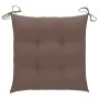 Sillas de jardín y cojines 8 unidades madera maciza de acacia by , Garden chairs - Ref: Foro24-3078547, Price: 1,00 €, Discou...