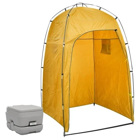 Inodoro portátil para camping con tienda 10+10 L by , Portable showers and toilets - Ref: Foro24-3081891, Price: 129,97 €, Di...